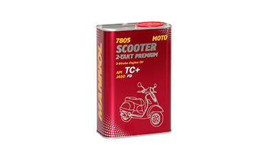 Новое моторное масло 7805 Scooter 2-Takt Premium API TC+ появилось в ассортименте.